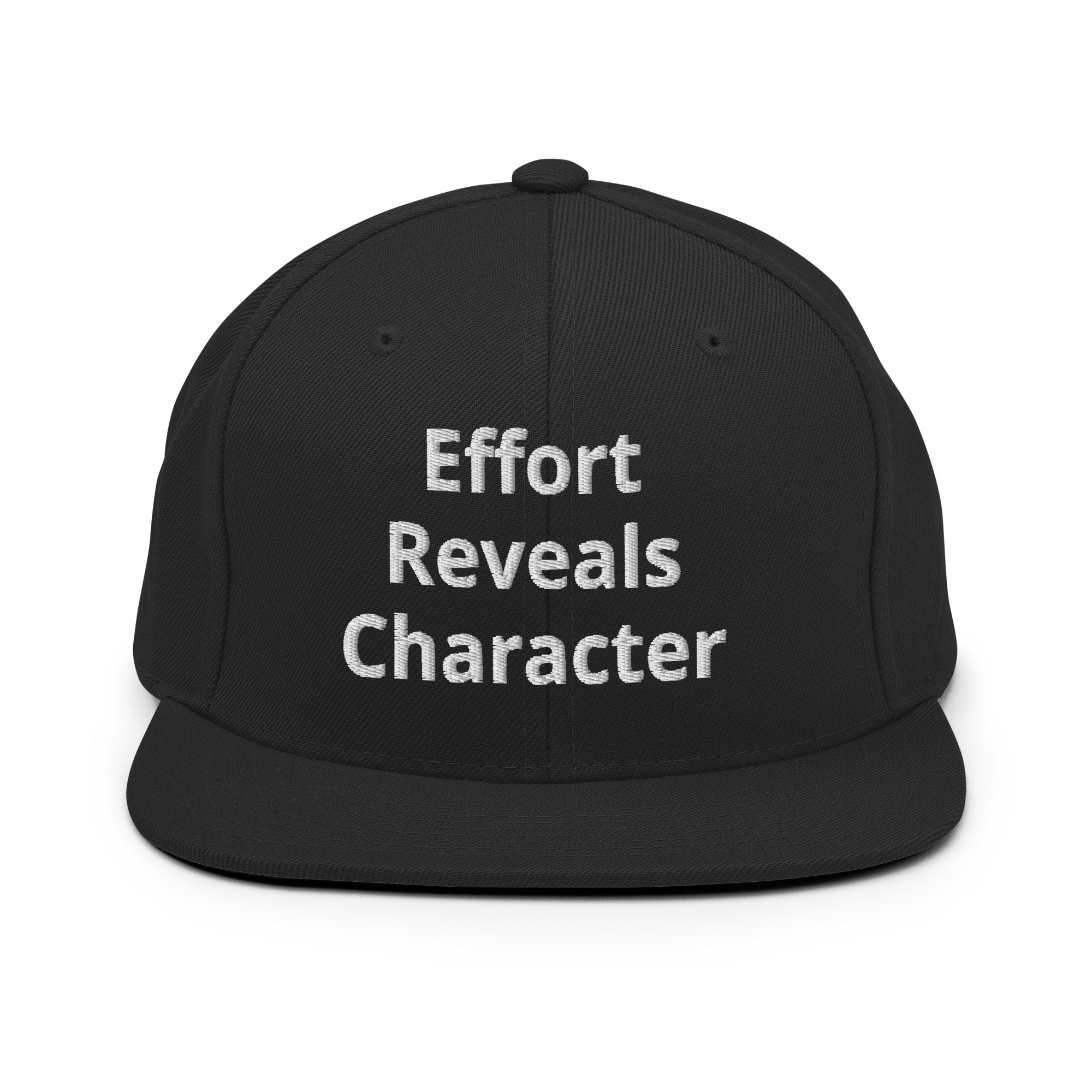 Effort Reveals Character Hat