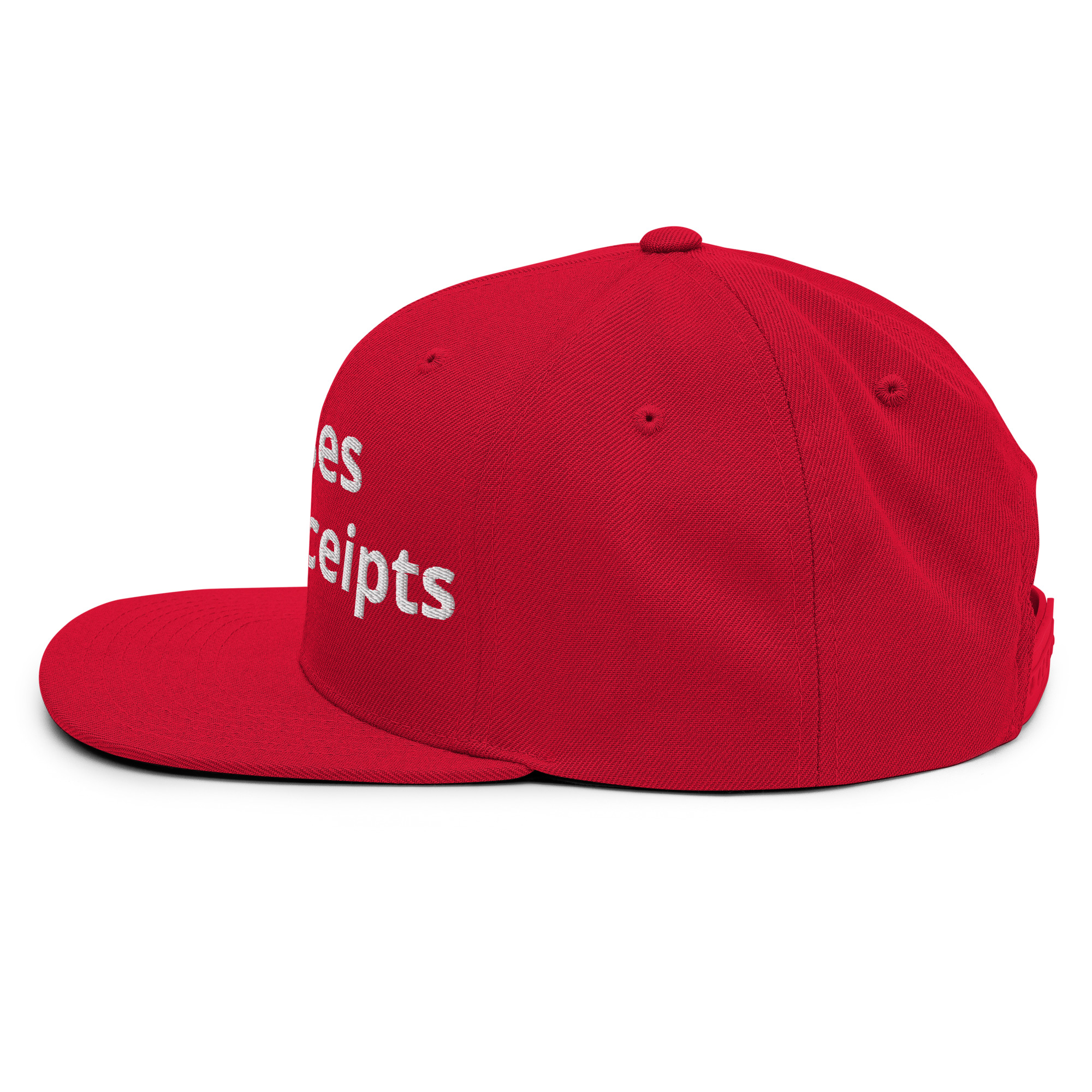 Excuses Have Receipts Hat - Image 9