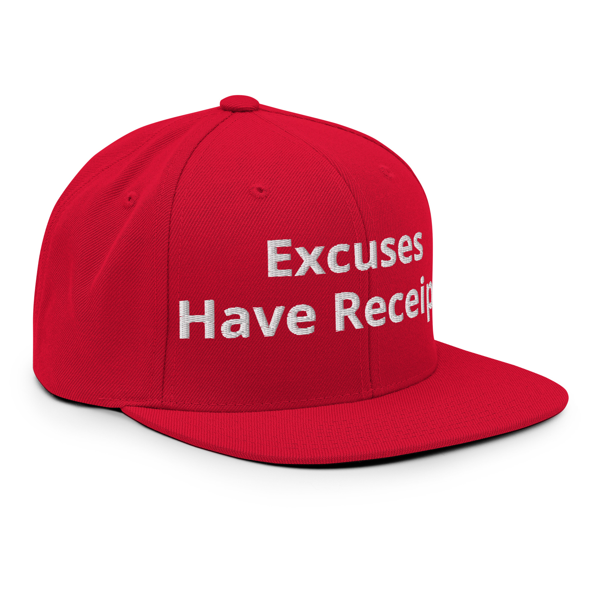 Excuses Have Receipts Hat - Image 15