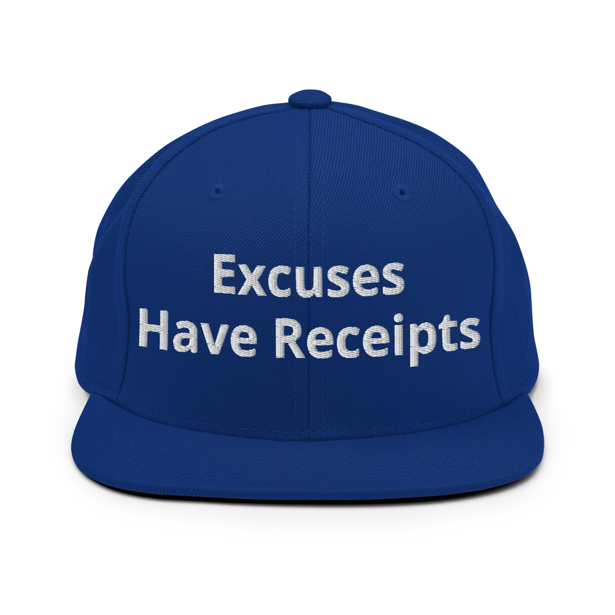 Excuses Have Receipts Hat - Image 2