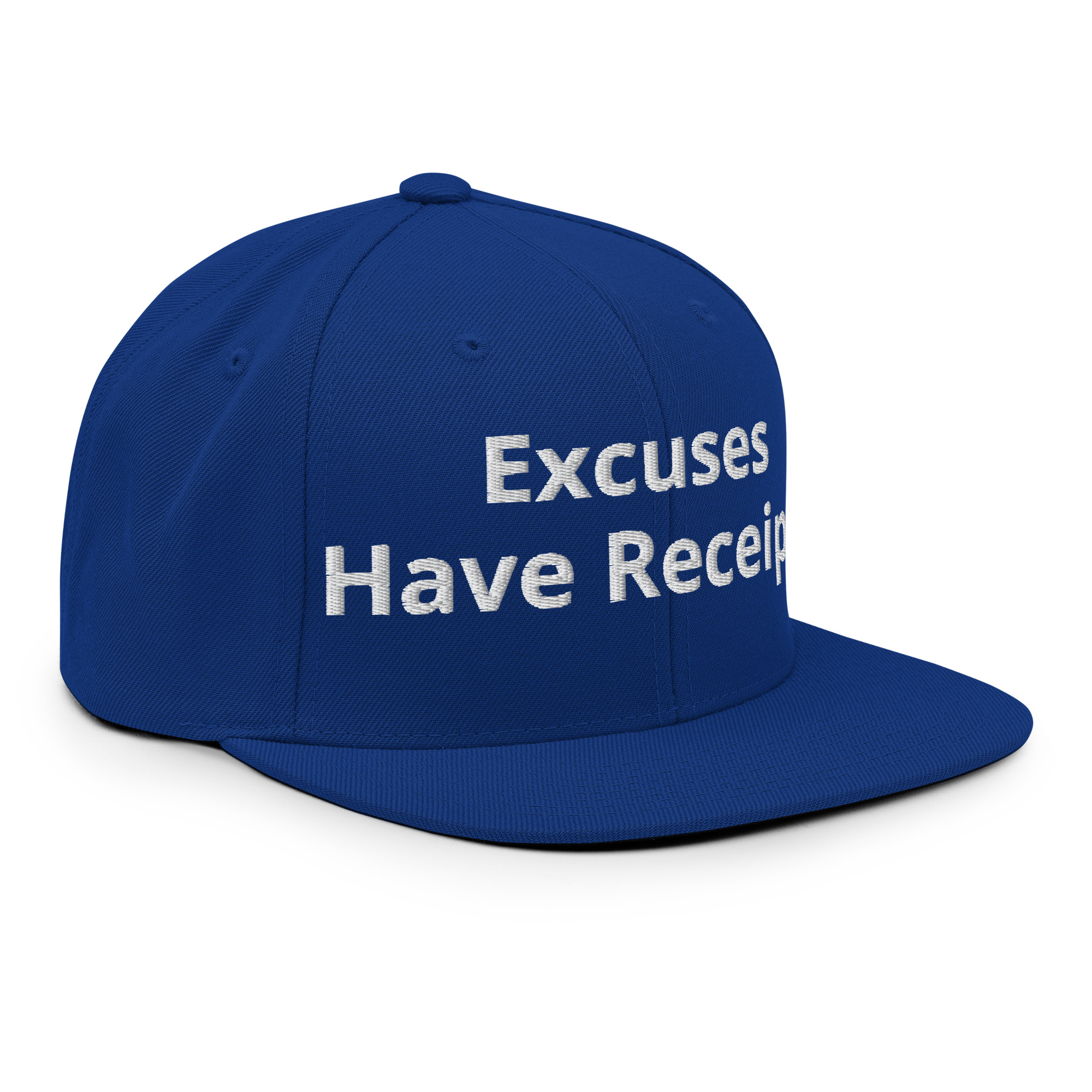 Excuses Have Receipts Hat - Image 14